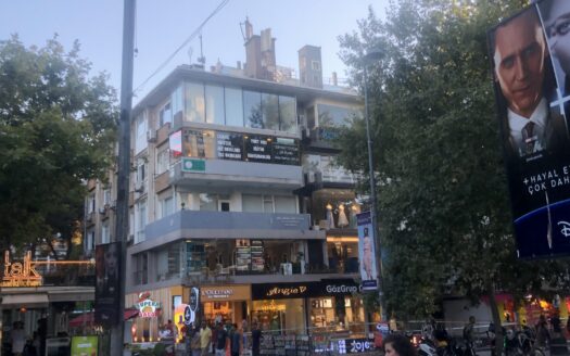 Bagdad street two shop apartments for sale Turkey istanbuls best shopping disctricy